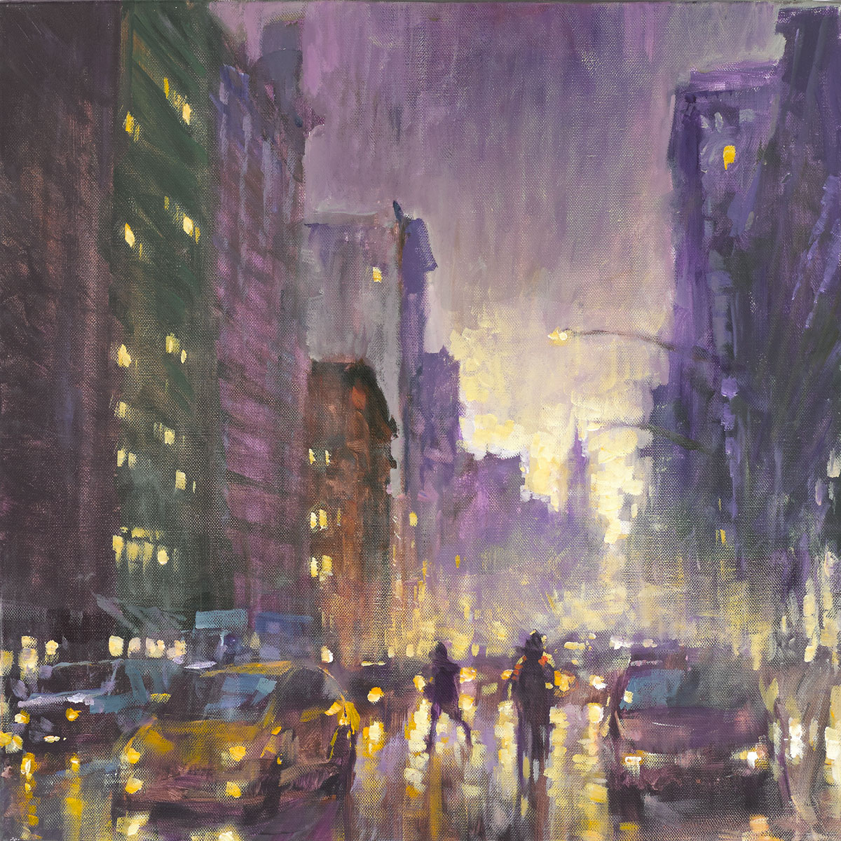 David Hinchliffe - Night Falls in the CIty -