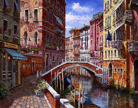 Sam Park - Springtime Venice - Treasures III Suite