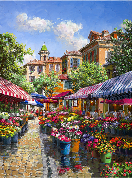 Sam Park - Flower Market Nice / Provinces of France II